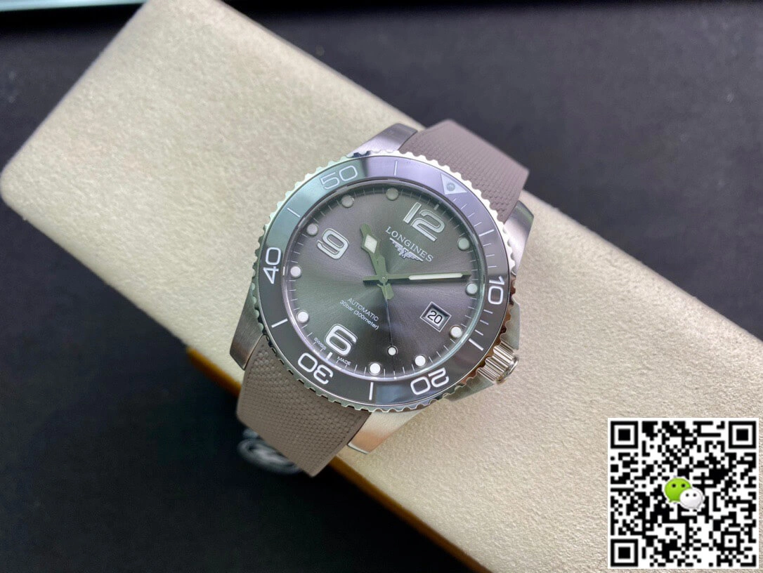 Longines Concas L3.781.4.76.9 ZF Factory 1:1 Best Edition Replica Watch Gray Strap